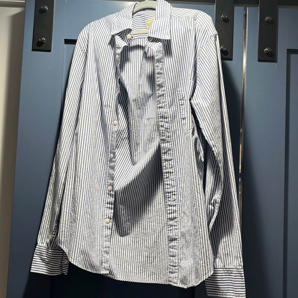 J Crew  Buttoned Down Slim Shirt